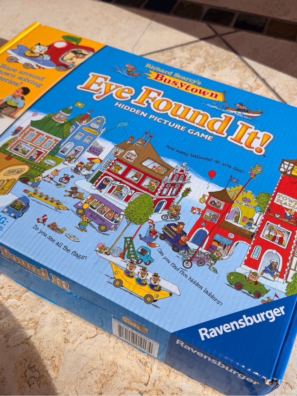 Richard Scarry’s BusyTown Eye Found It Board Game
